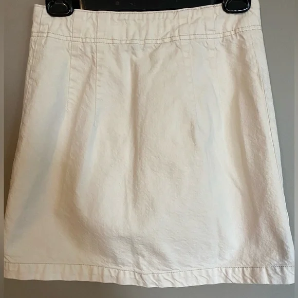 Current/Elliott Mini Jean Wrap Skirt Size 27 - Picture 11 of 13